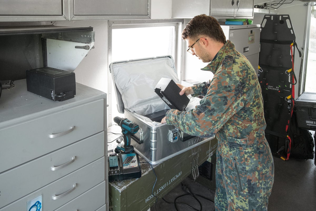 ZARGES factory floor